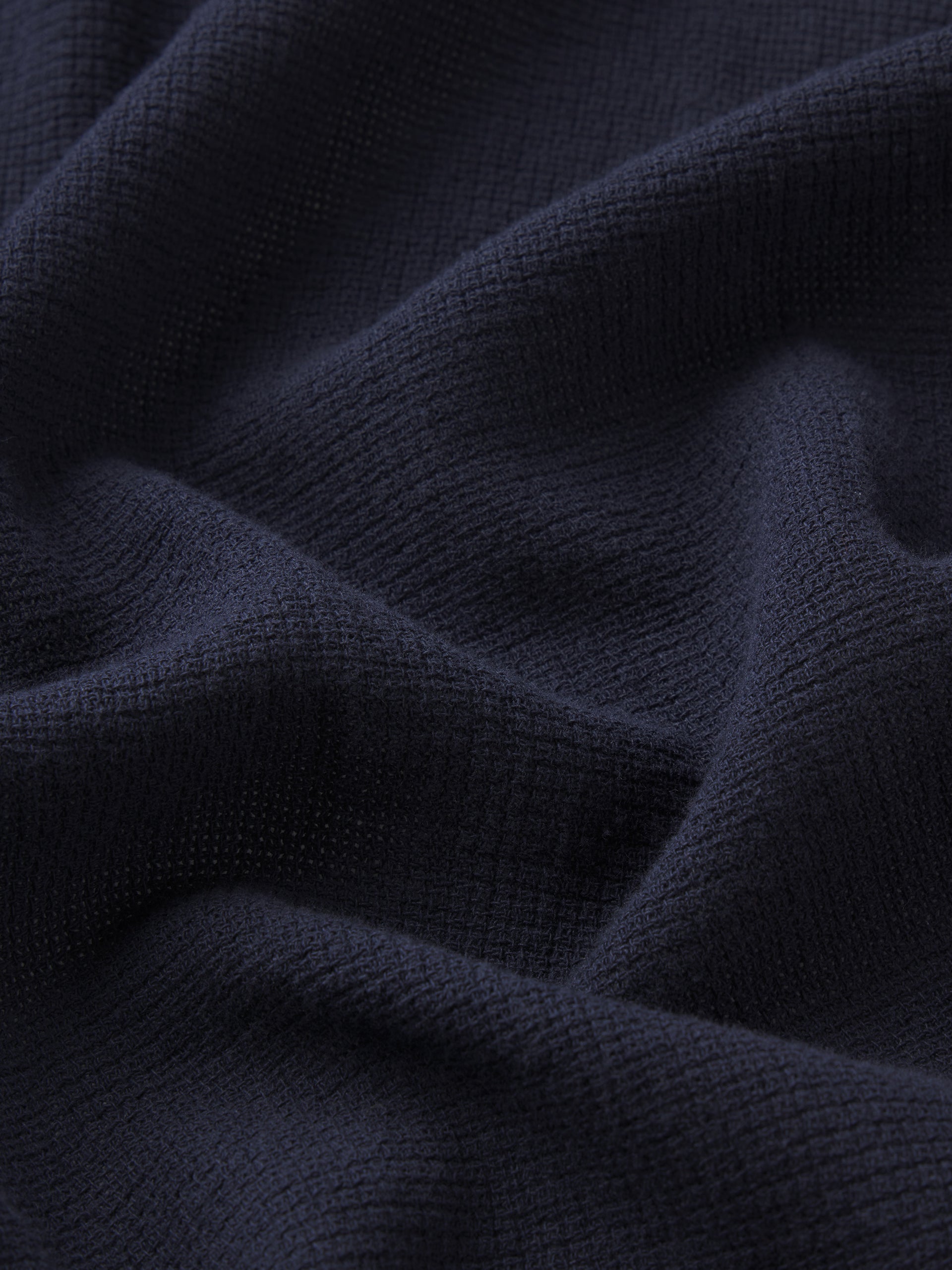 Textured S/S Shirt -- Navy