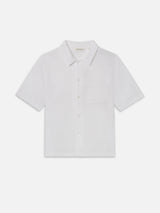 Open Weave Shirt -- White