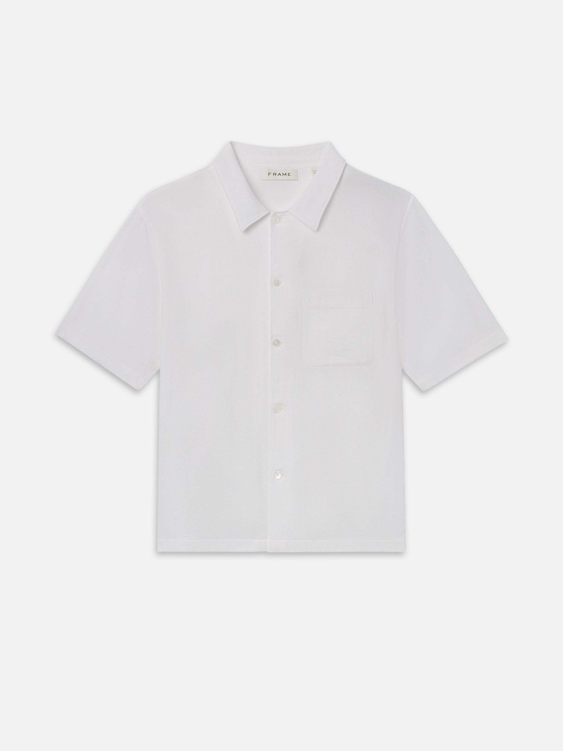 Open Weave Shirt -- White