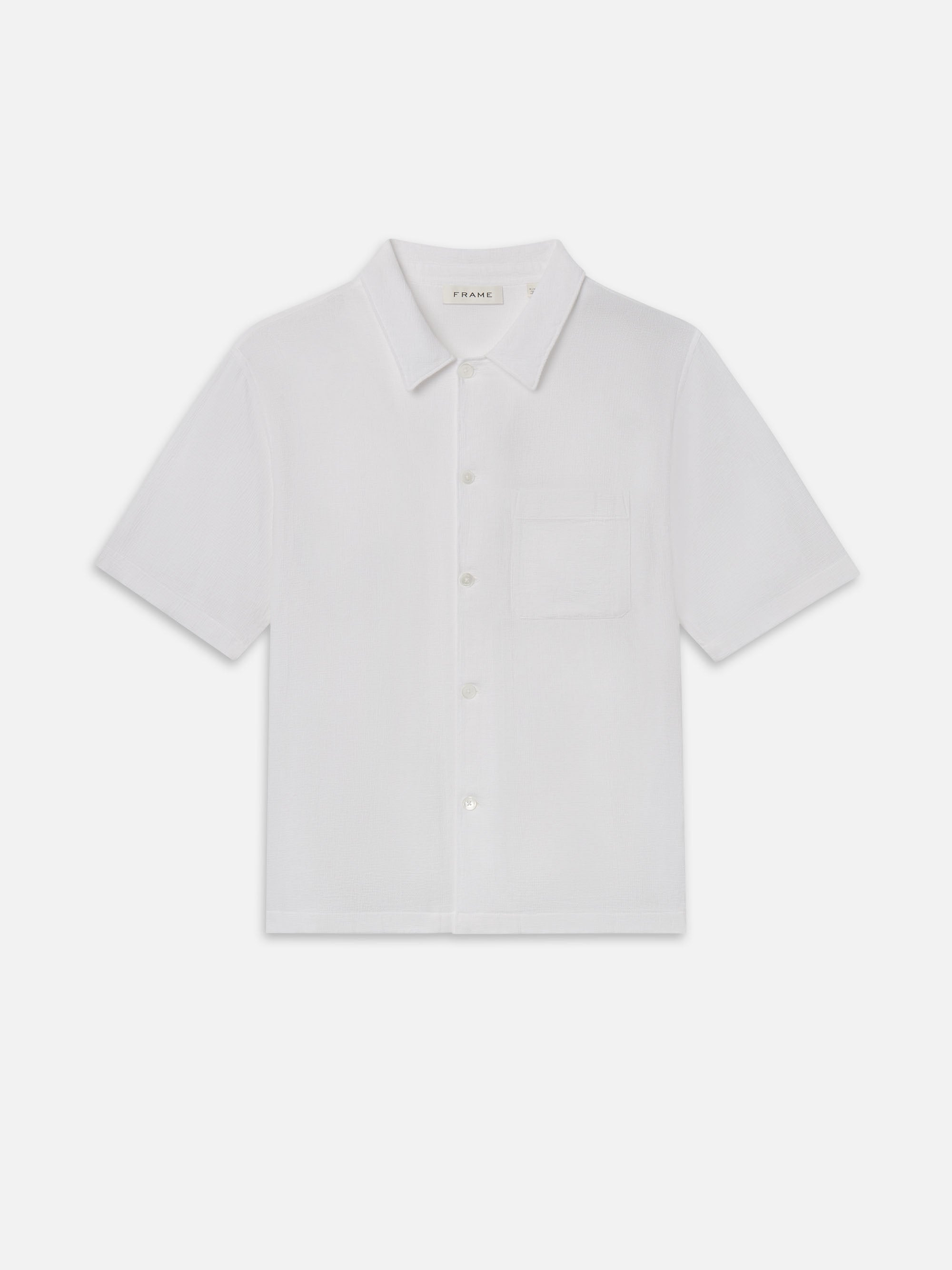 Open Weave Shirt -- White