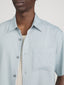 Lightweight Shirt -- Blue Grey Stripe