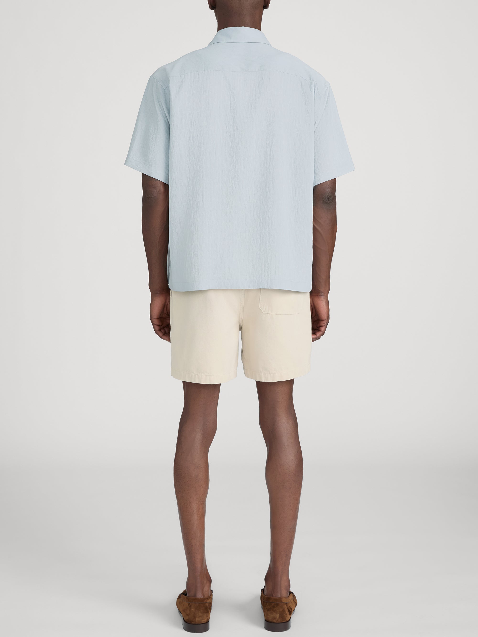 Drawstring Shorts -- Natural