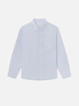 Light Cotton Shirt -- Summer Blue