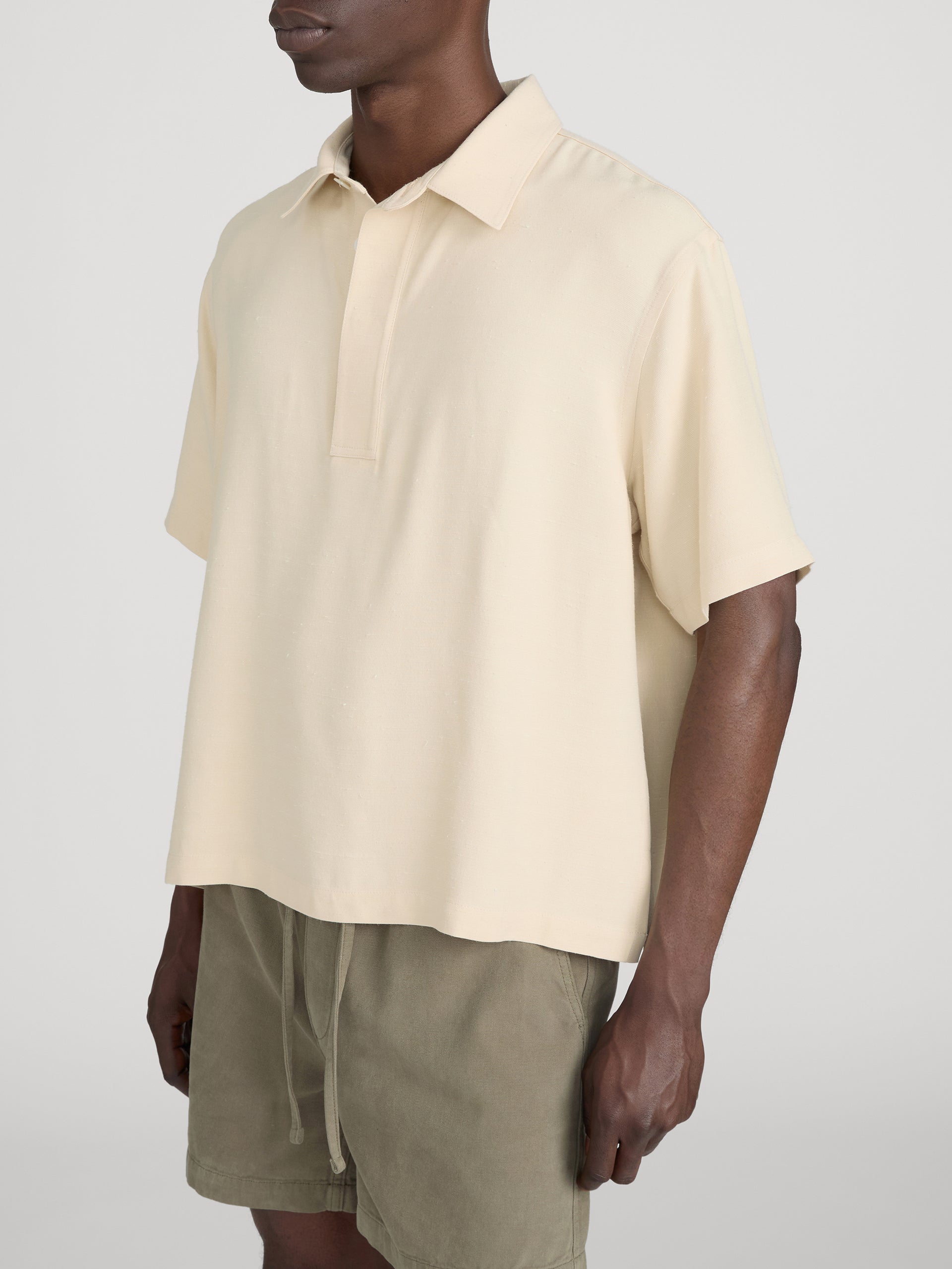 Henley Shirt -- Natural