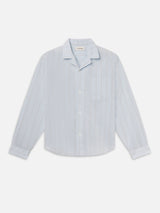 Pyjama Shirt -- Blue Stripe