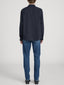 Linen Shirt -- Dark Navy