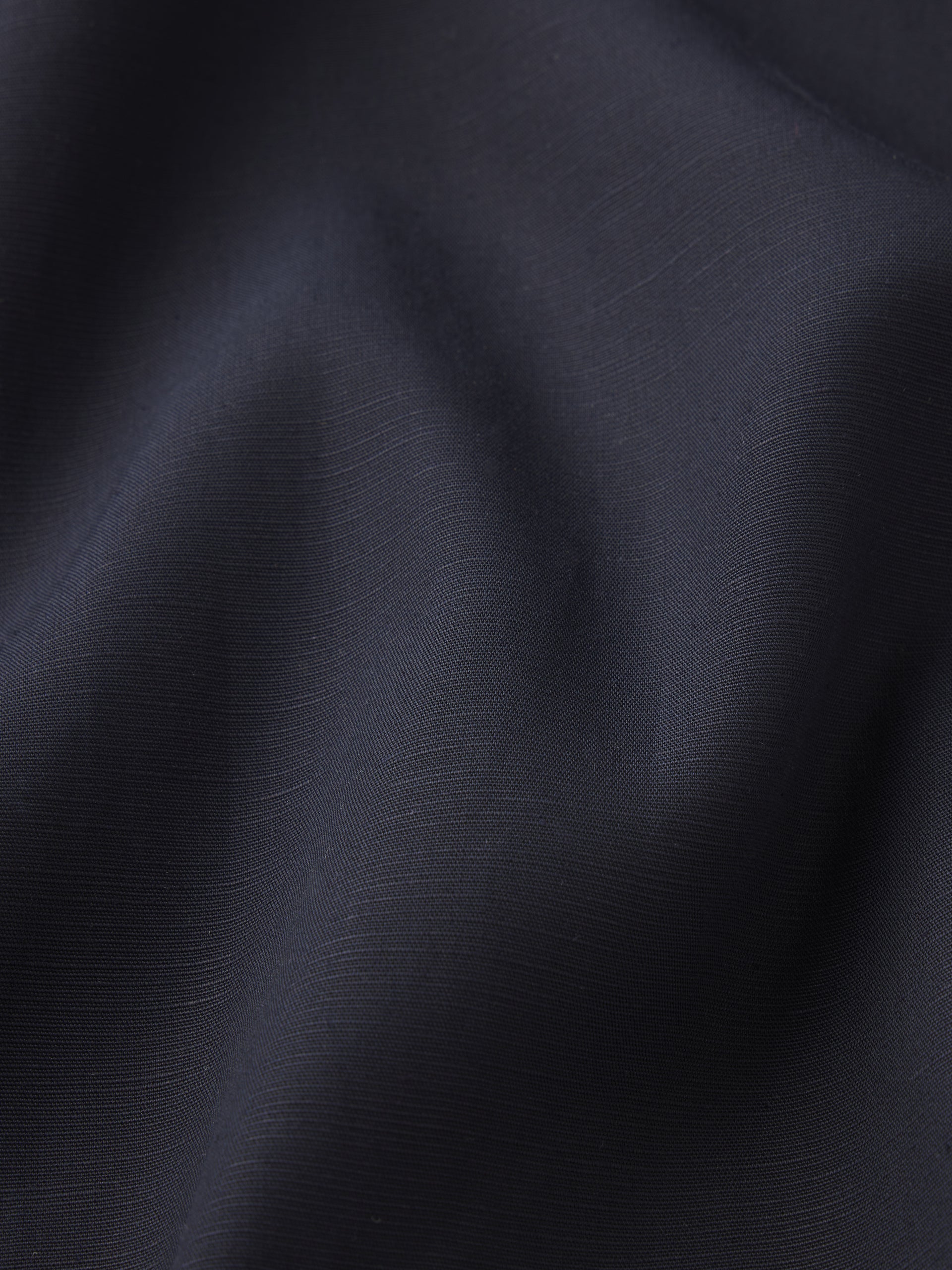 Linen Shirt -- Dark Navy