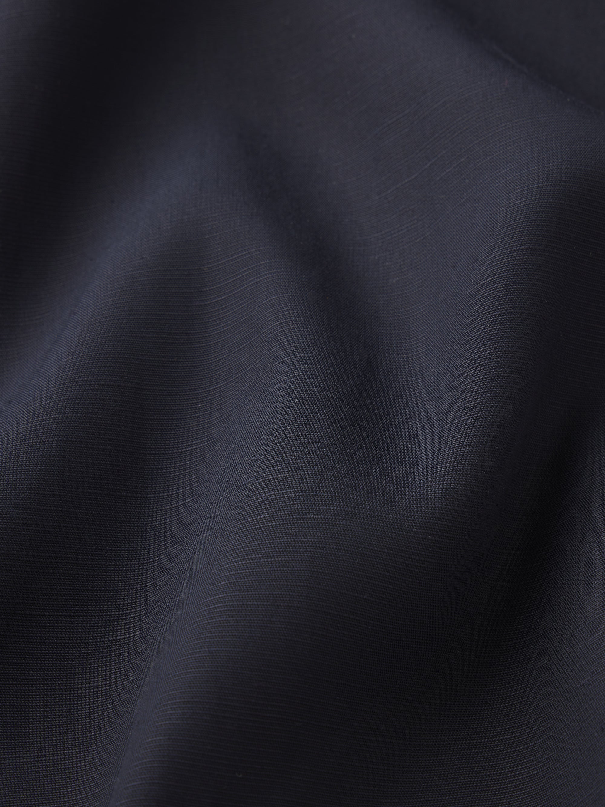 Linen Shirt -- Dark Navy
