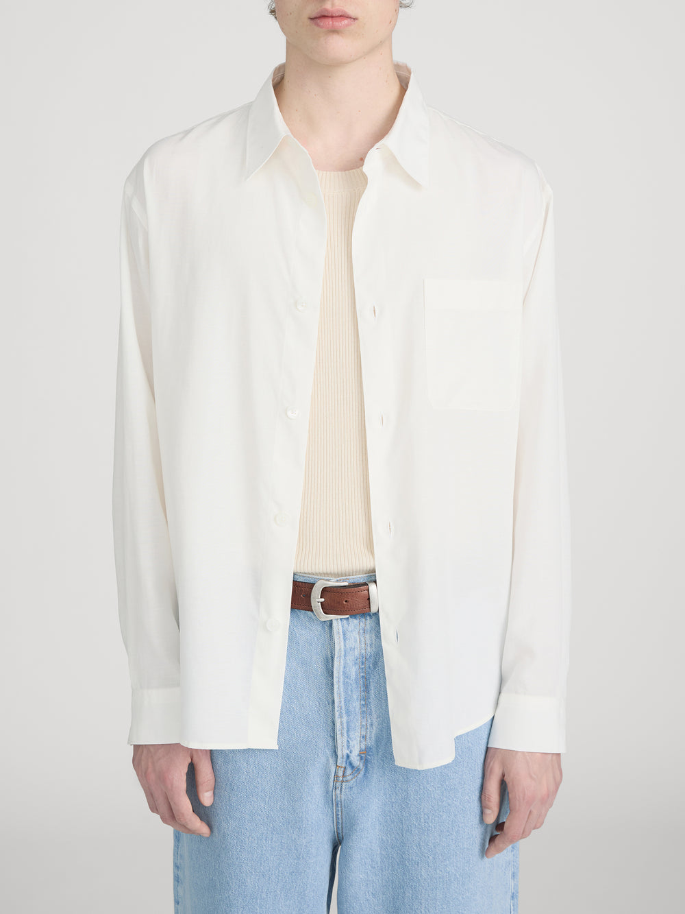 Linen Shirt -- White