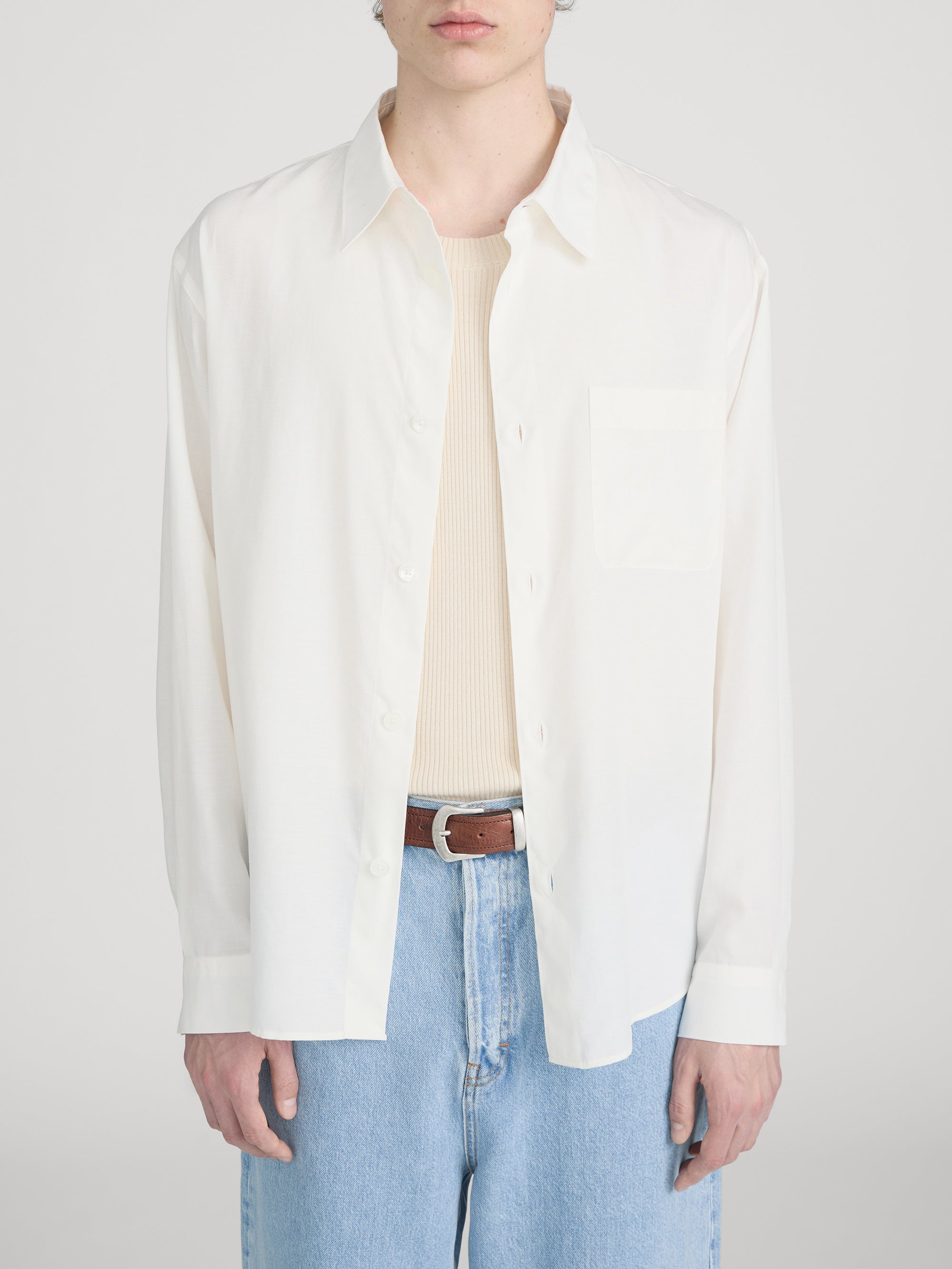 Linen Shirt -- White