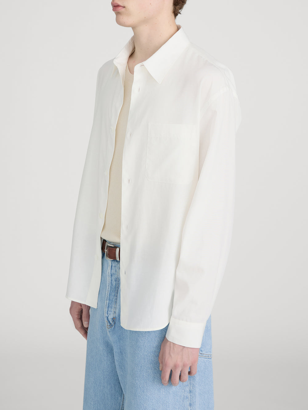 Linen Shirt -- White