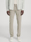 L'Homme Slim Brushed Twill -- Stone Grey