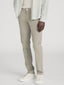 L'Homme Slim Brushed Twill -- Stone Grey
