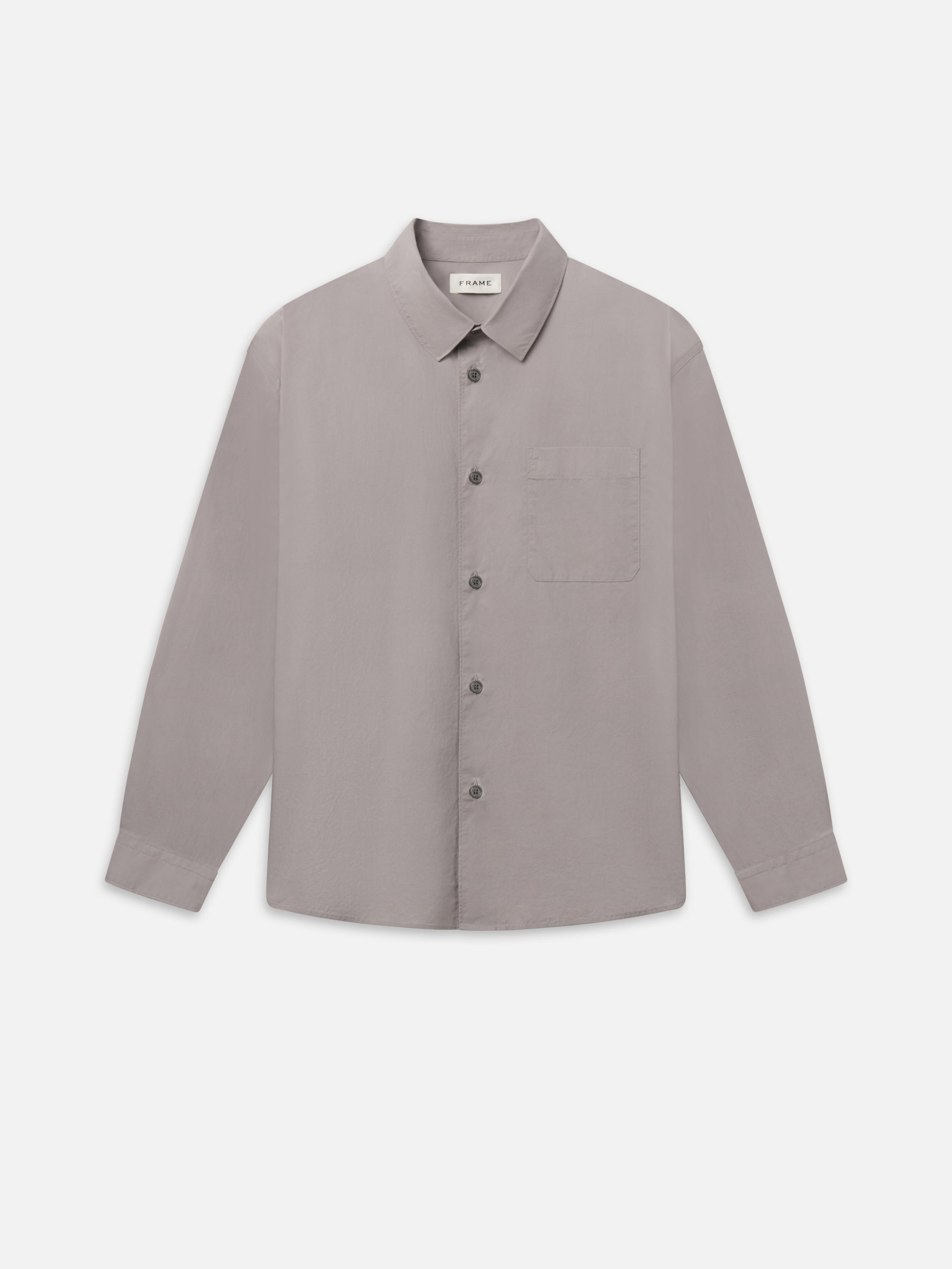 Cotton Shirt -- Grey