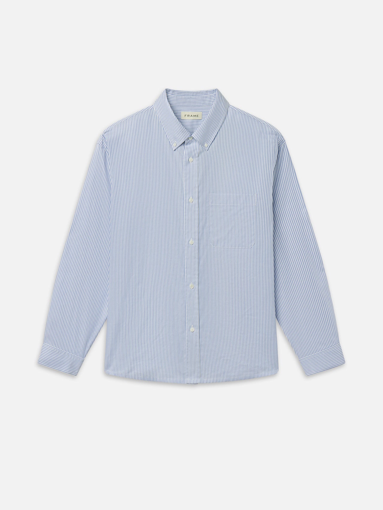 Oxford Shirt -- Blue Stripe