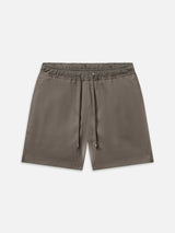 Nylon Lined Short -- Grey
