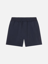 Seersucker Shorts -- Navy
