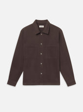 Relaxed Double Pocket Shirt -- Espresso