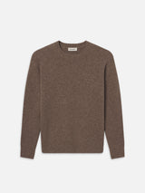 Yak Blend Sweater -- Dark Taupe