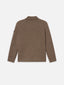 The Society Archive Zip-Up Cardigan Sweater -- Mocha