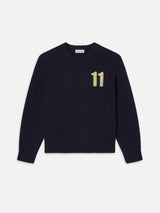 The Society Archive Cashmere Sweater -- Navy