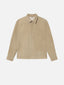 Suede Shirt -- Oxford Beige