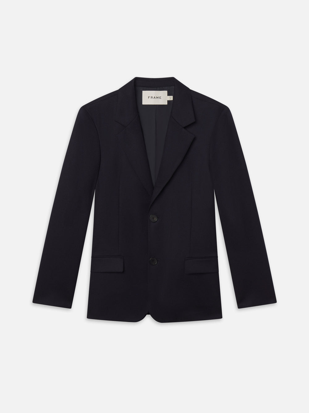 Single Breasted Blazer -- Dark Navy