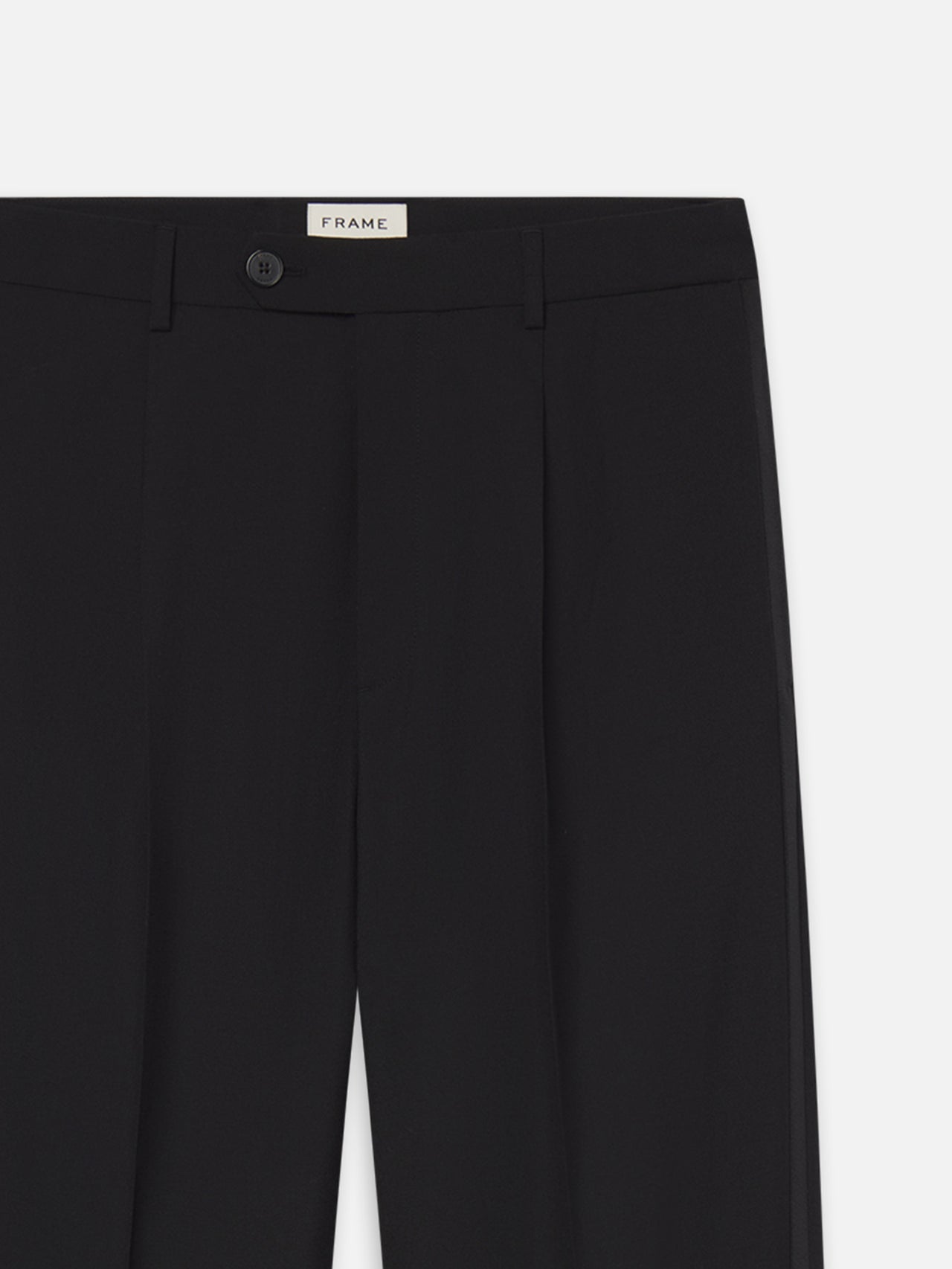 The Society Archive Tuxedo Trousers -- Black
