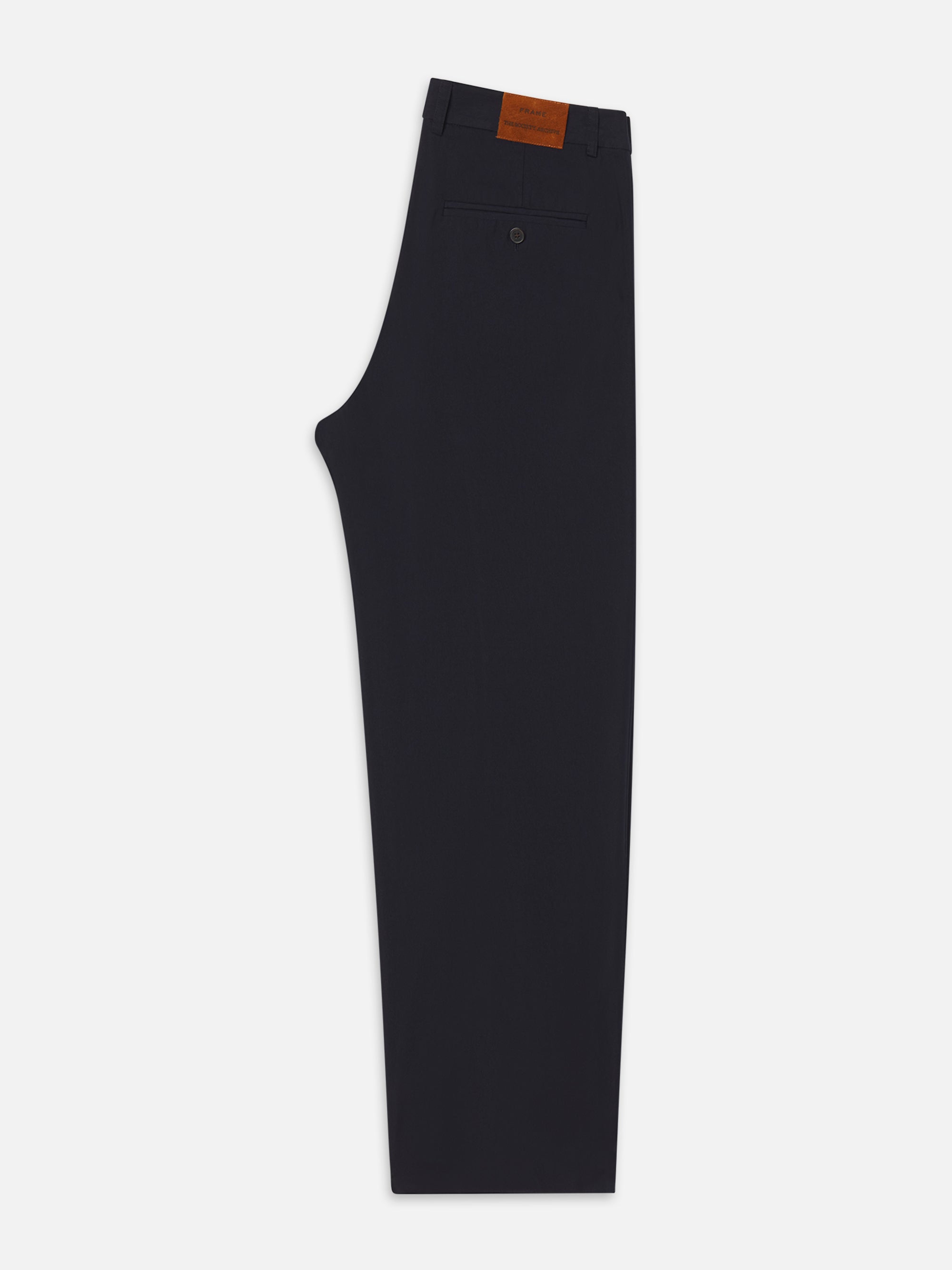 THE SOCIETY ARCHIVE WASHED CHINO PANTS DARK NAVY