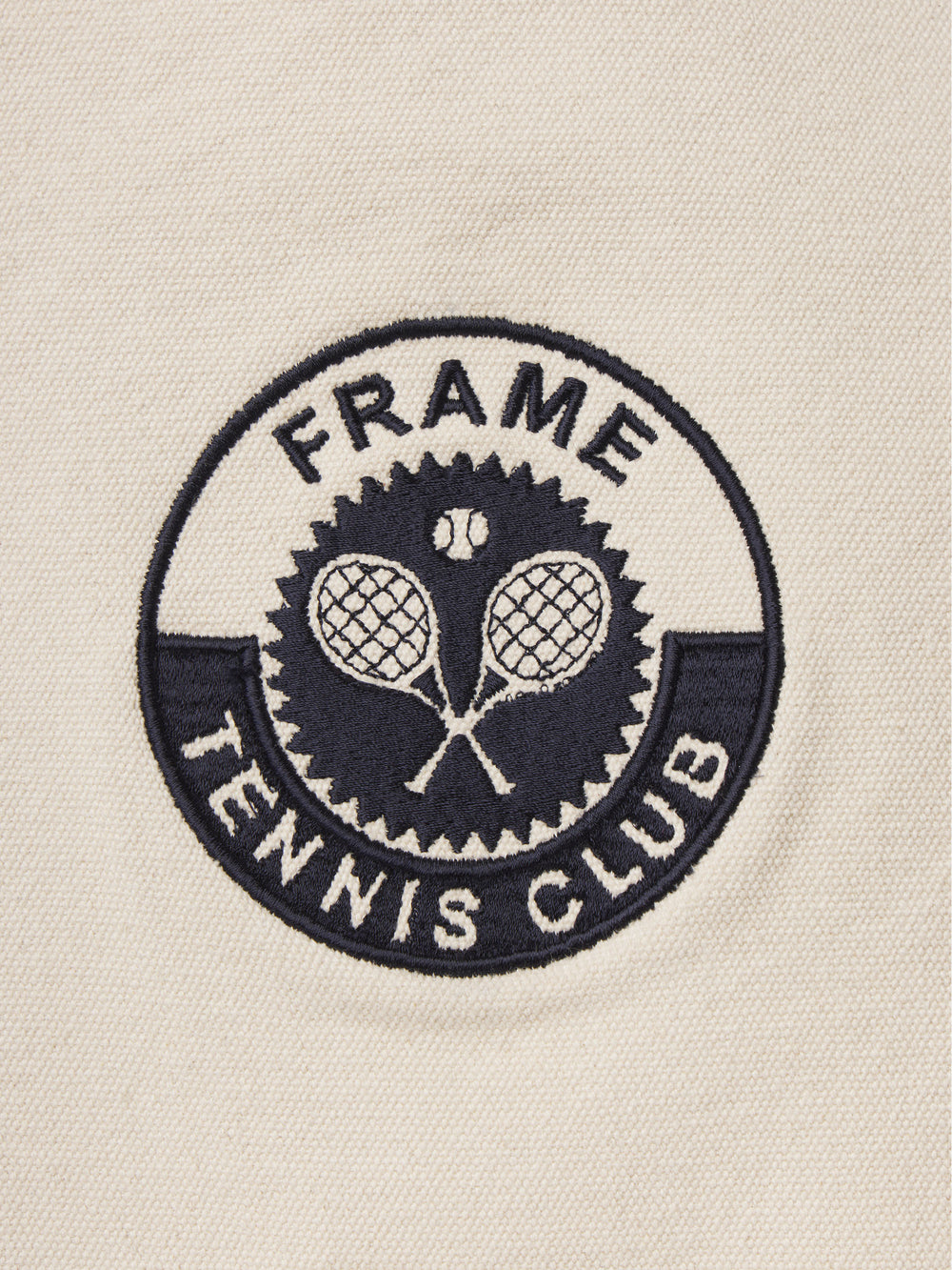 Tennis Tote Bag -- Cream