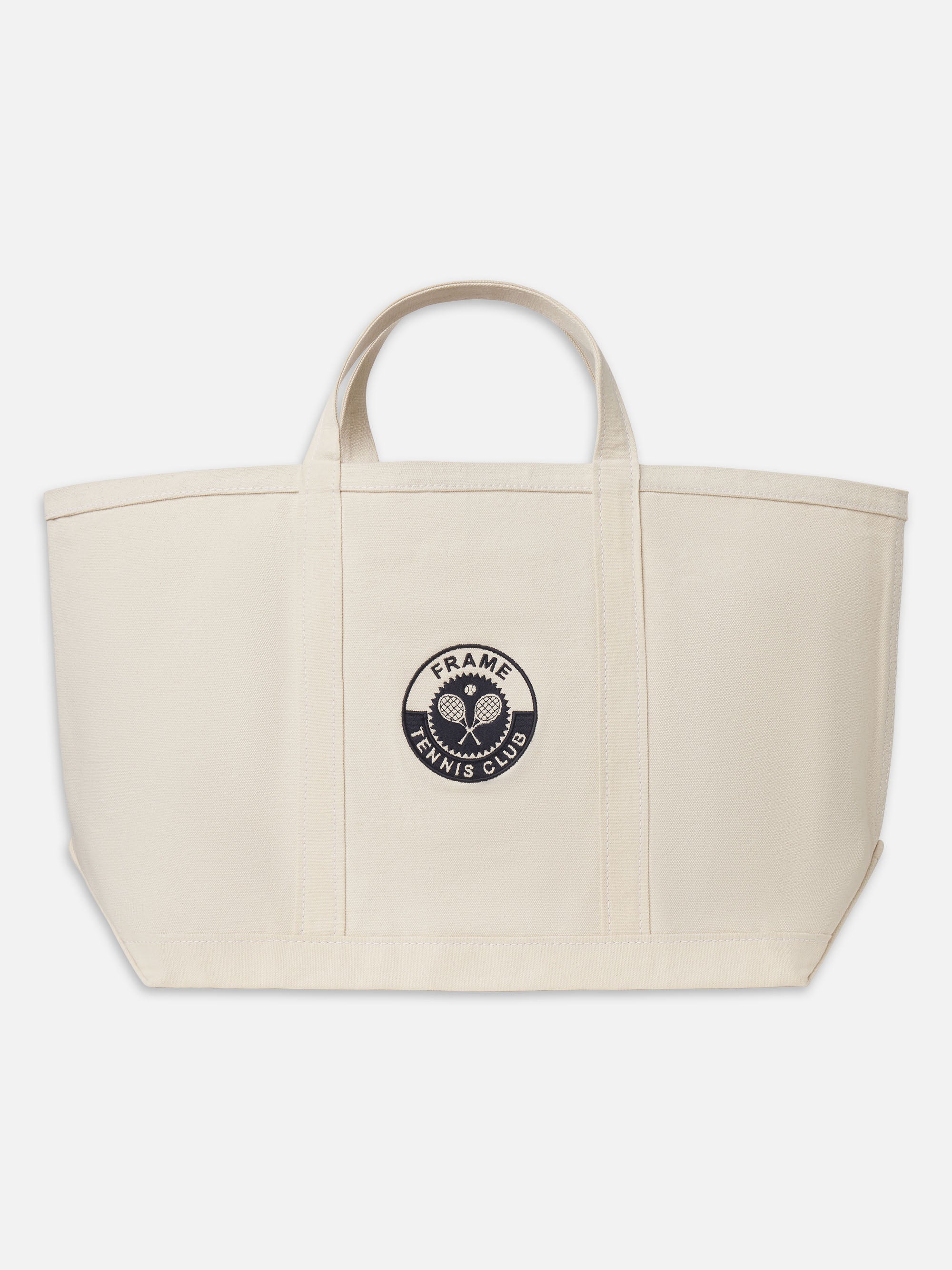 Tennis Tote Bag -- Cream