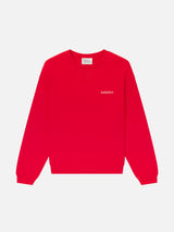 Sotheby's Sweatshirt -- Red Washed