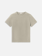 The Jacquard Tee -- Pale Grey