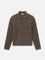 Cable Polo Sweater