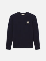 Cashmere Sweater -- Navy