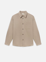 Stripe Shirt -- Beige Stripe