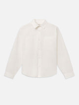 Linen Blend Shirt -- White