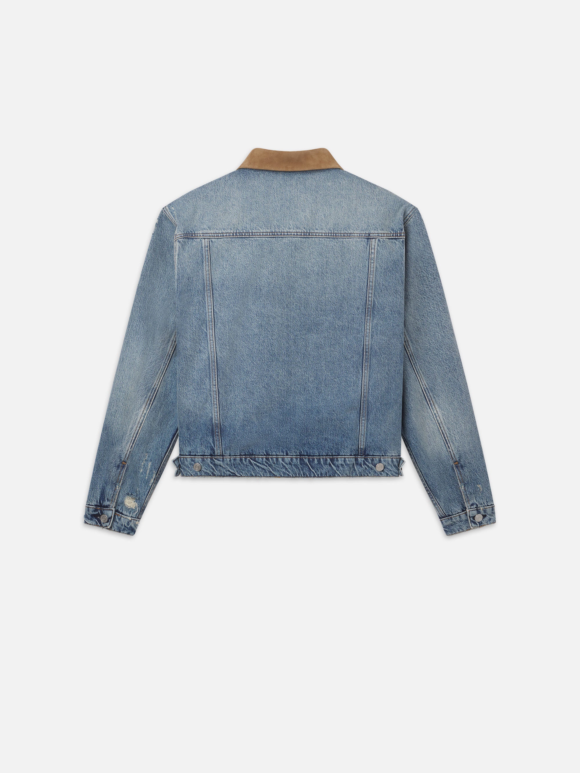 VINTAGE DENIM JACKET BLUE BEACH RIPS