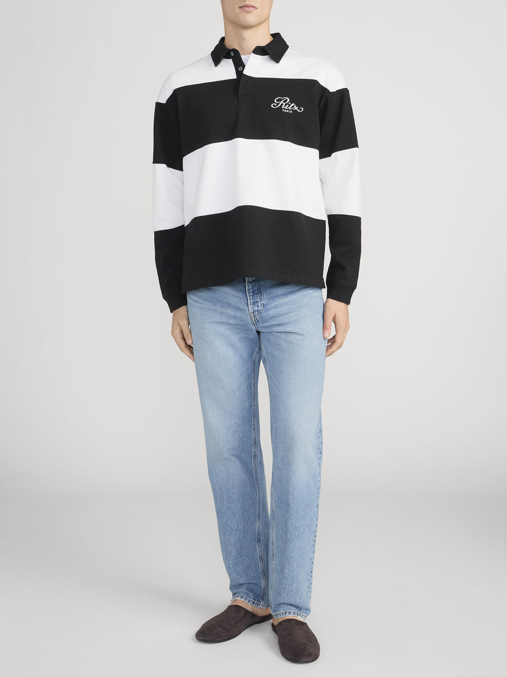 Ritz Rugby Front On Model Shot 