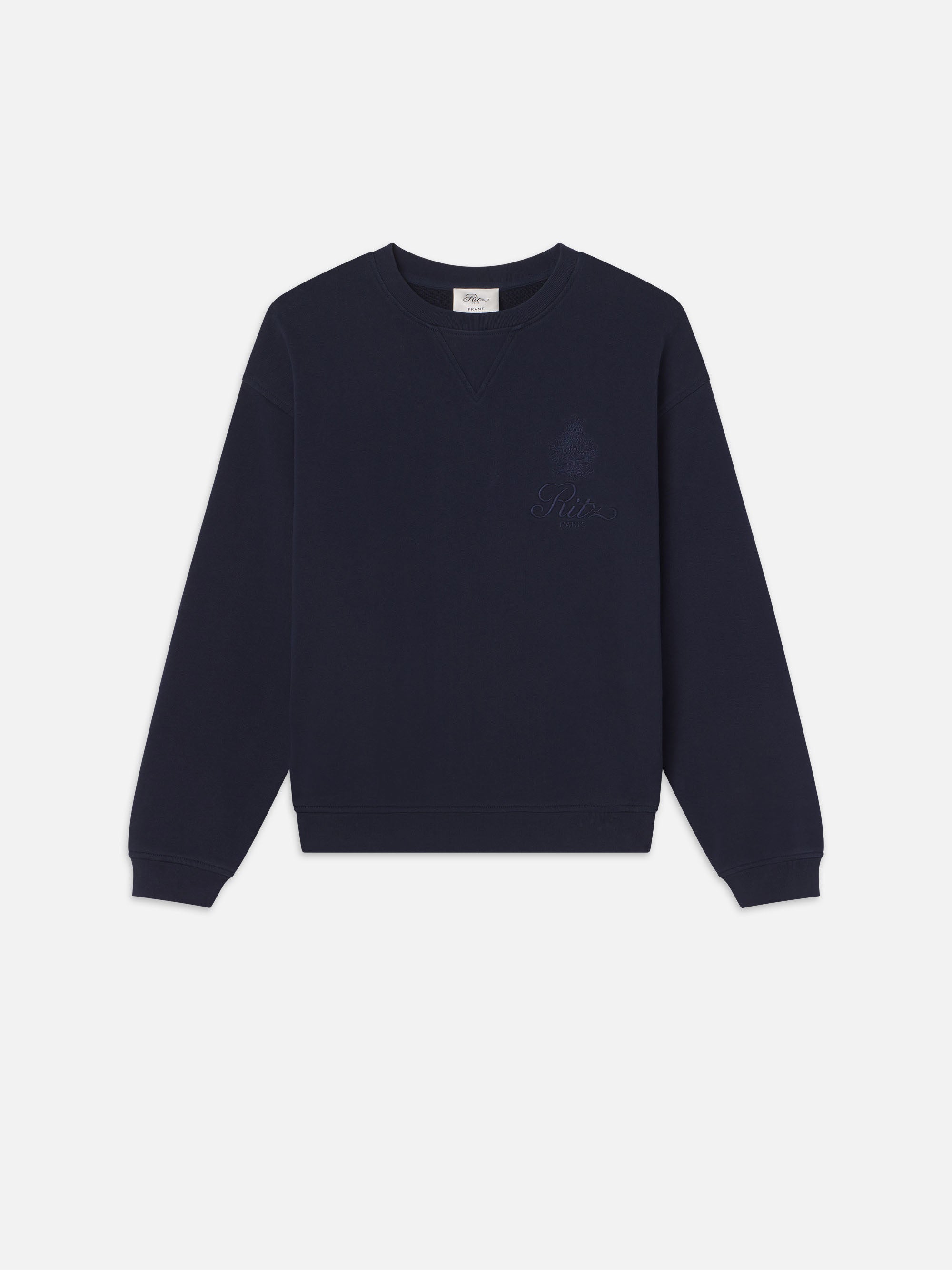 RITZ UNISEX CASHMERE SWEATER BLACK