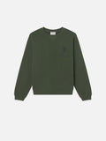 Ritz Unisex Tonal Logo Crewneck -- Hunter Green
