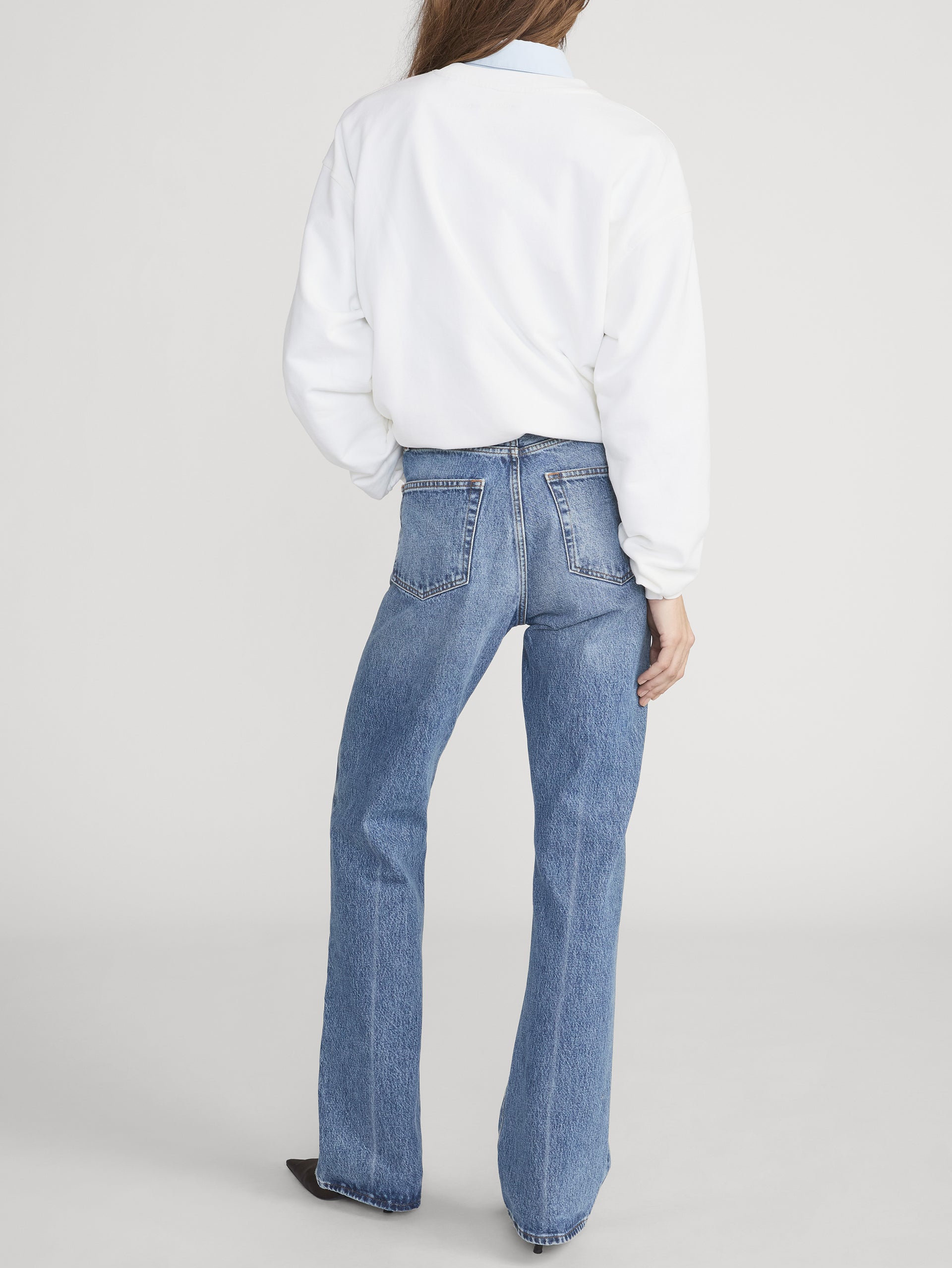 Ritz Crewneck back on model 