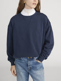 Ritz Crewneck Front Detail On Model 