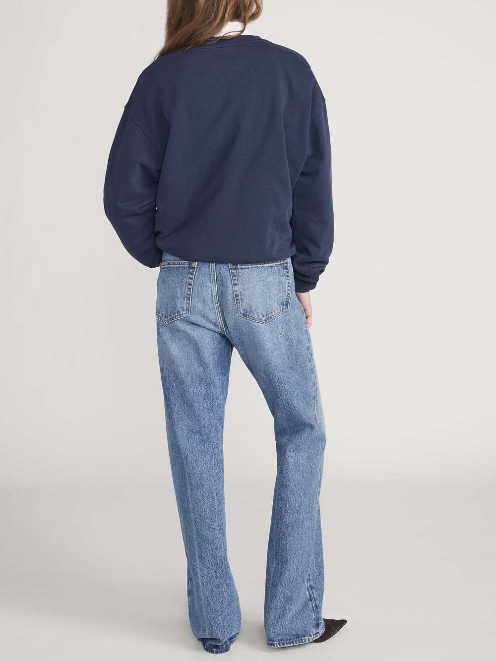 Ritz Crewneck Back On Model 