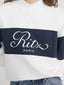 Ritz Sweatshirt Detail On Model 