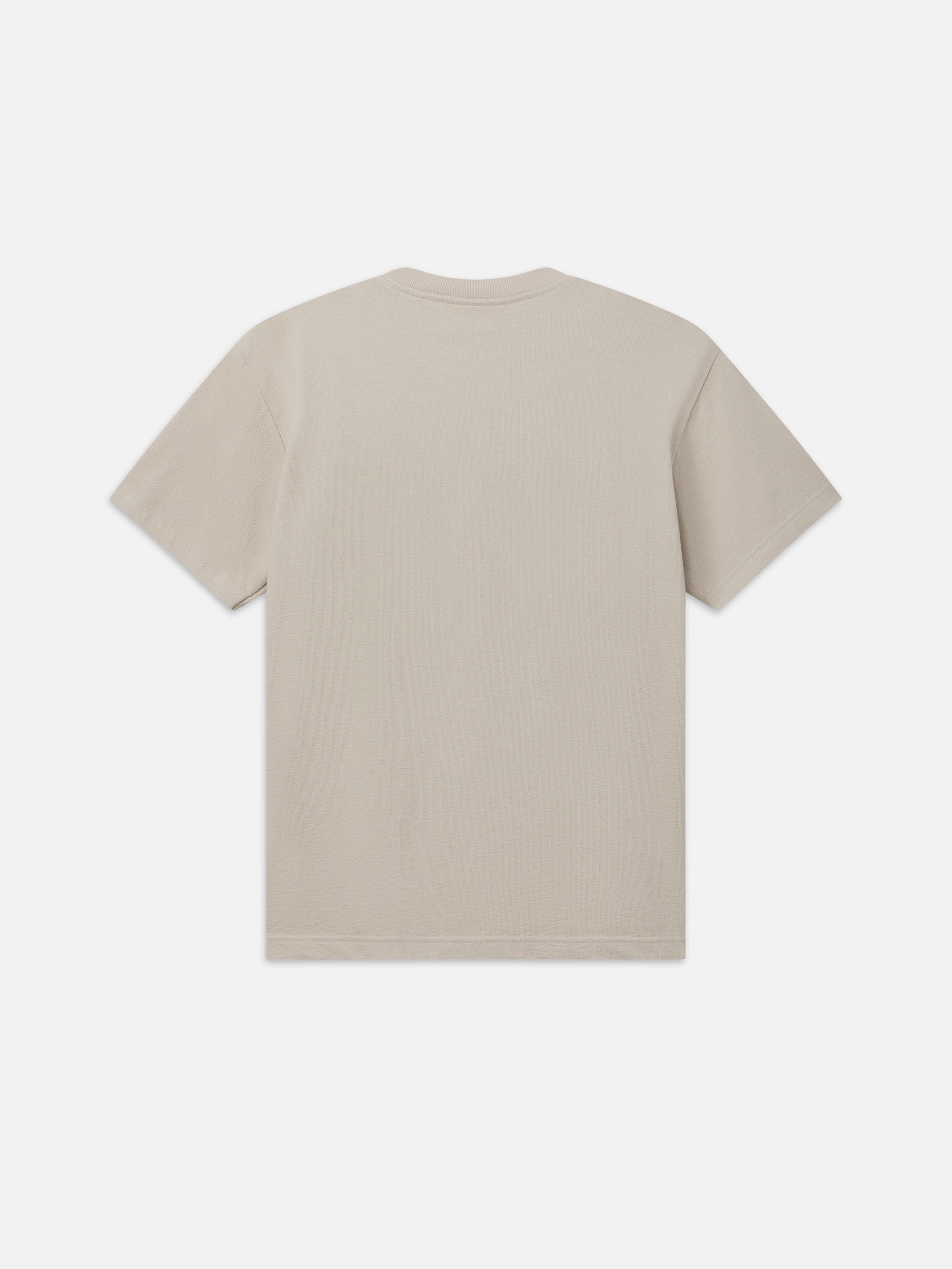 S/S BOXY TEXTURED TEE OFF WHITE