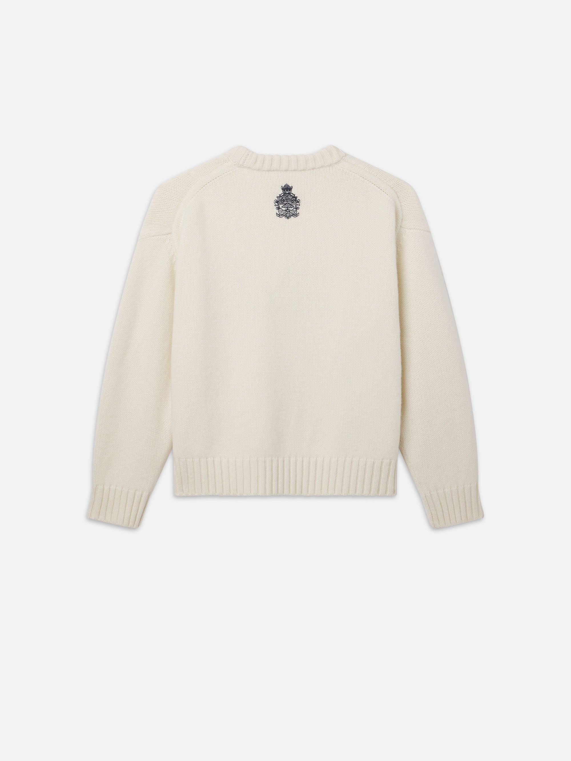 RITZ UNISEX CASHMERE SWEATER CREAM
