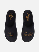 Ritz Late Checkout Slipper -- Dark Navy