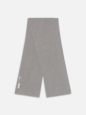 Knit Scarf -- Heather Grey