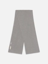 Knit Scarf -- Heather Grey